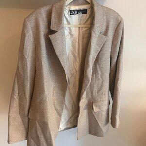 Beige Blazer